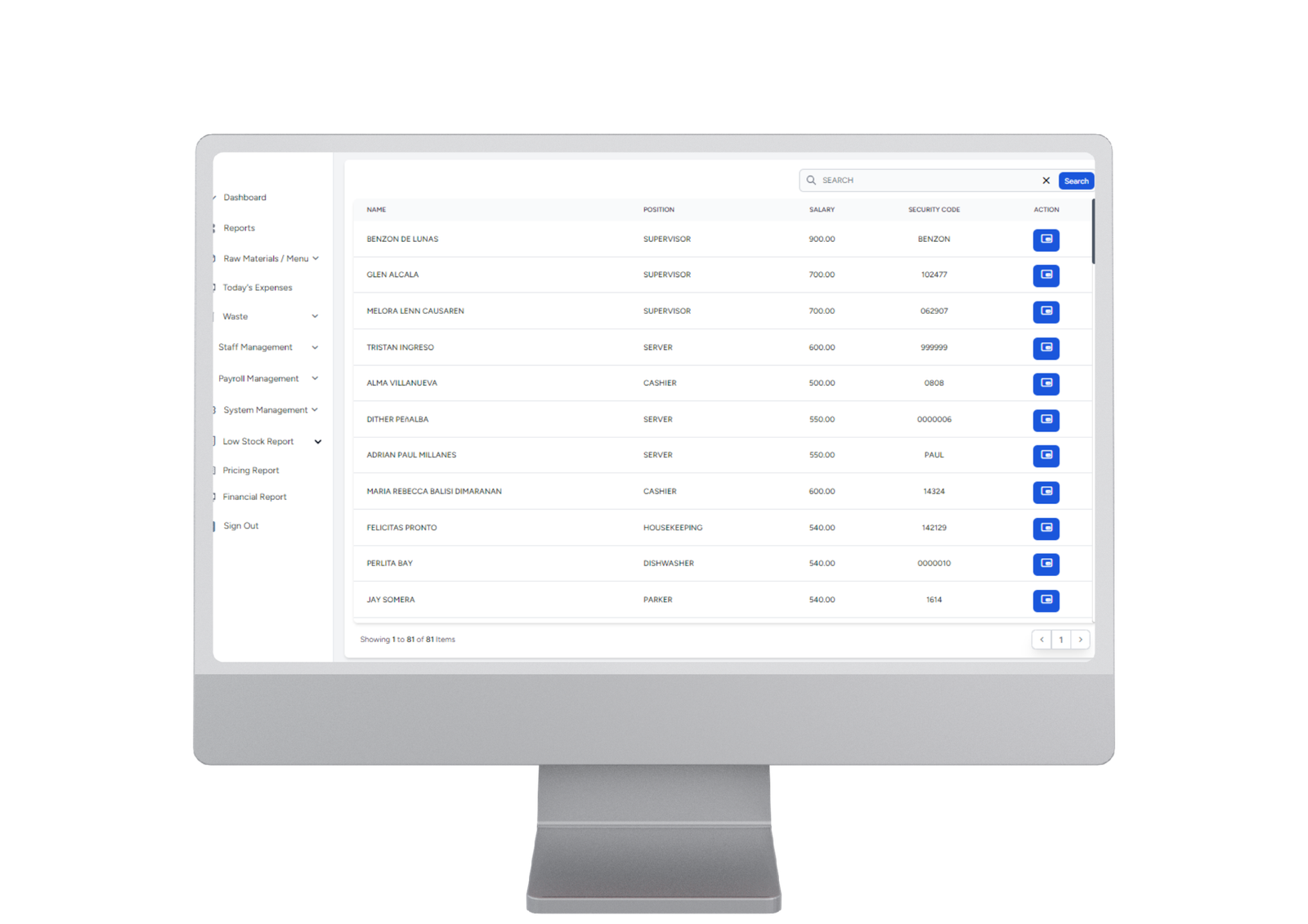 Payroll System Hover